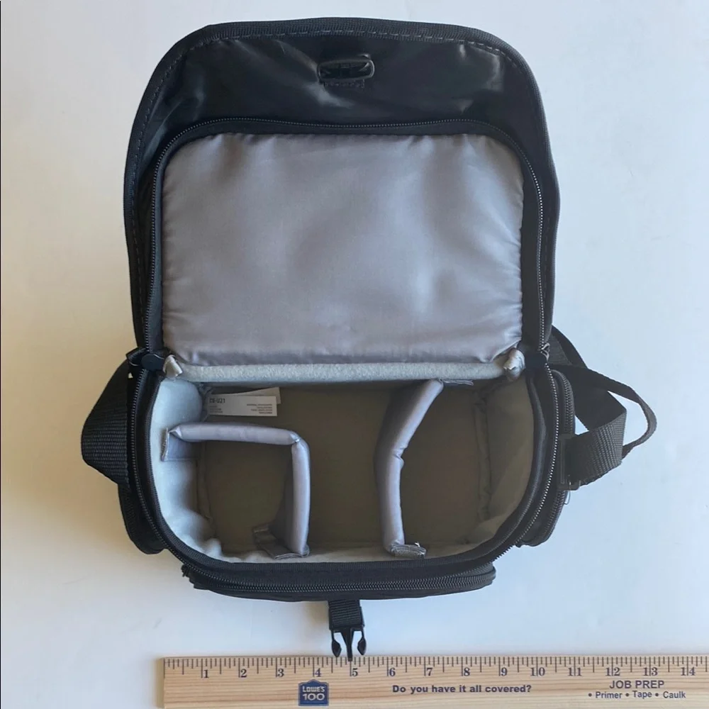 Sony Black Camera Bag with Shoulder Strap